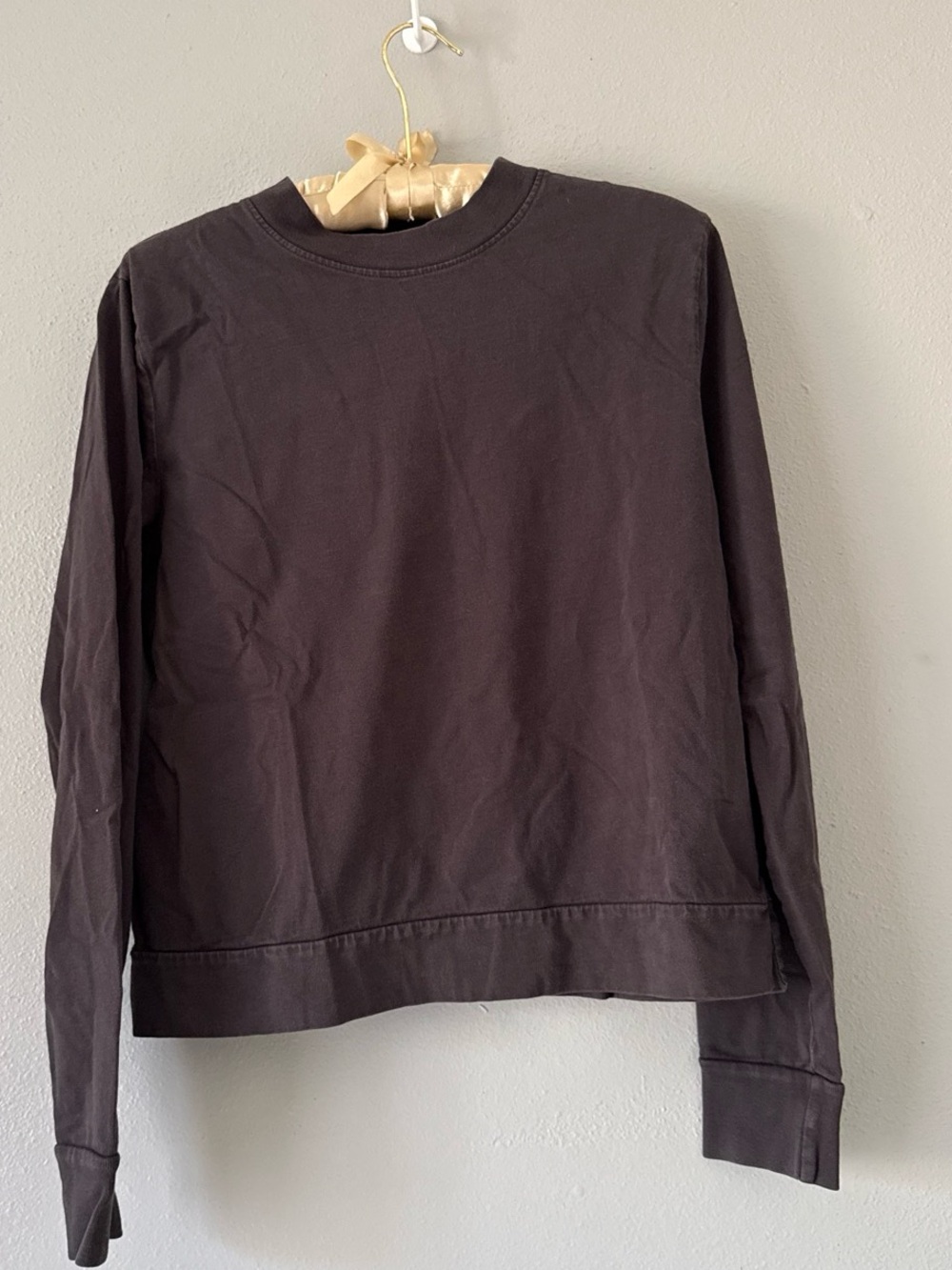 Pact organic cotton, long sleeve crewneck top